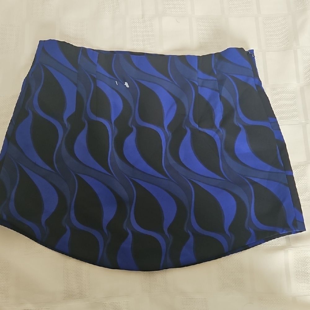 Zara Blue Mini Pencil Skirt for Cocktail Nights - Picture 1 of 16